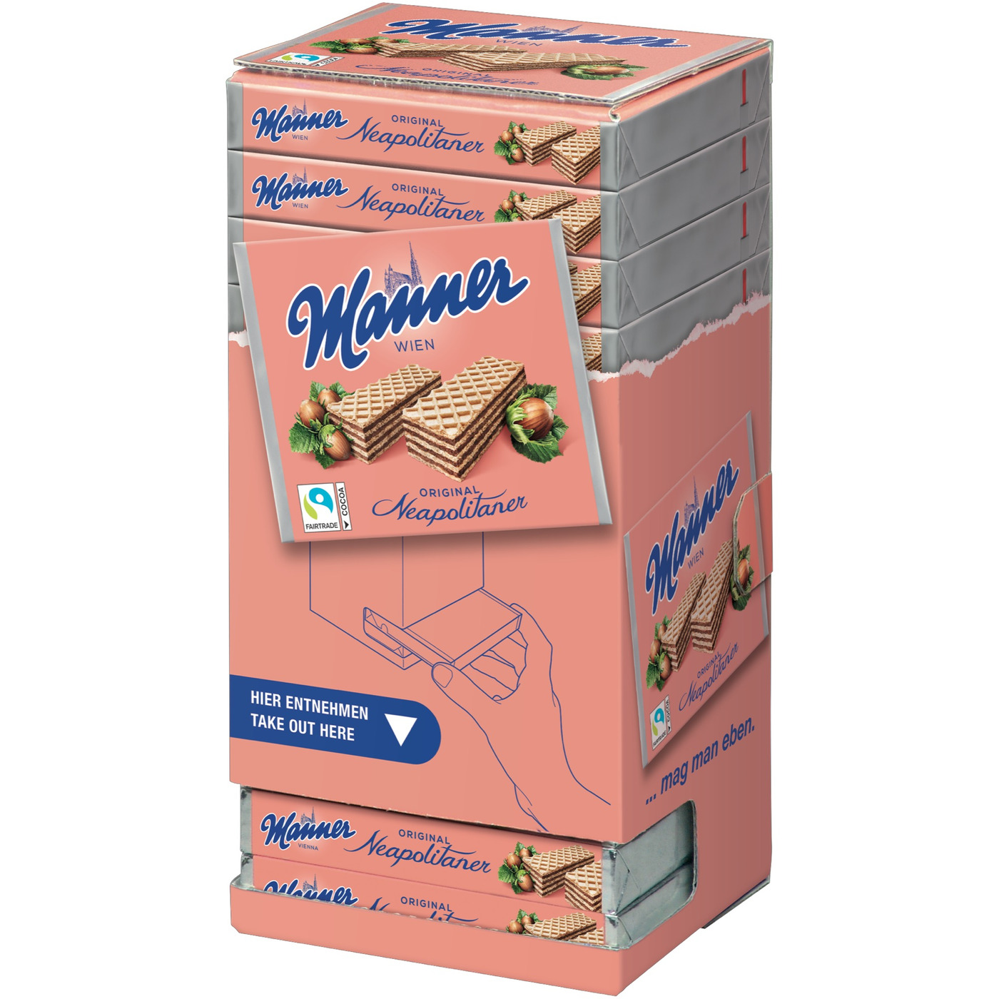 Transgourmet Österreich - Manner Neapolitaner Spenderbox 75 g
