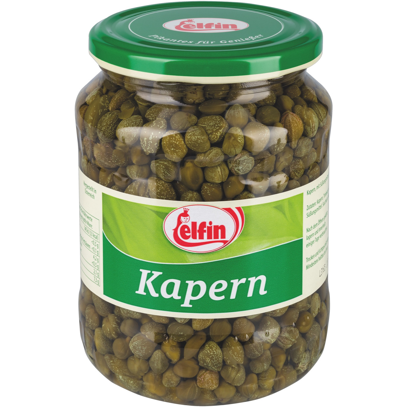 Transgourmet Österreich - Elfin Kapern extraklein 720 ml