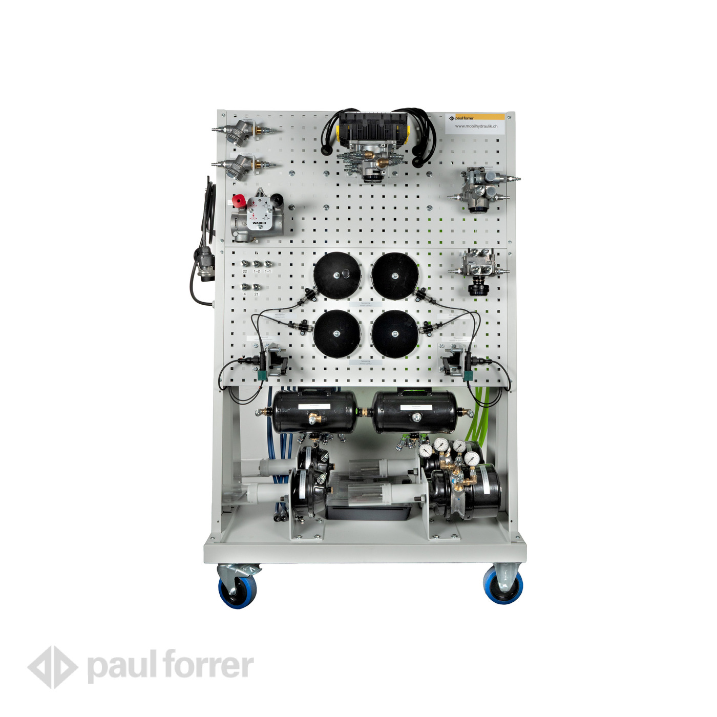 Paul Forrer AG - Modèle pour la formation P2L remorque EBS