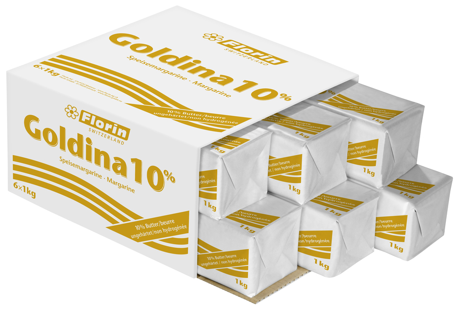 H&R Gastro - Margarine 10% Goldina Florin 1kg