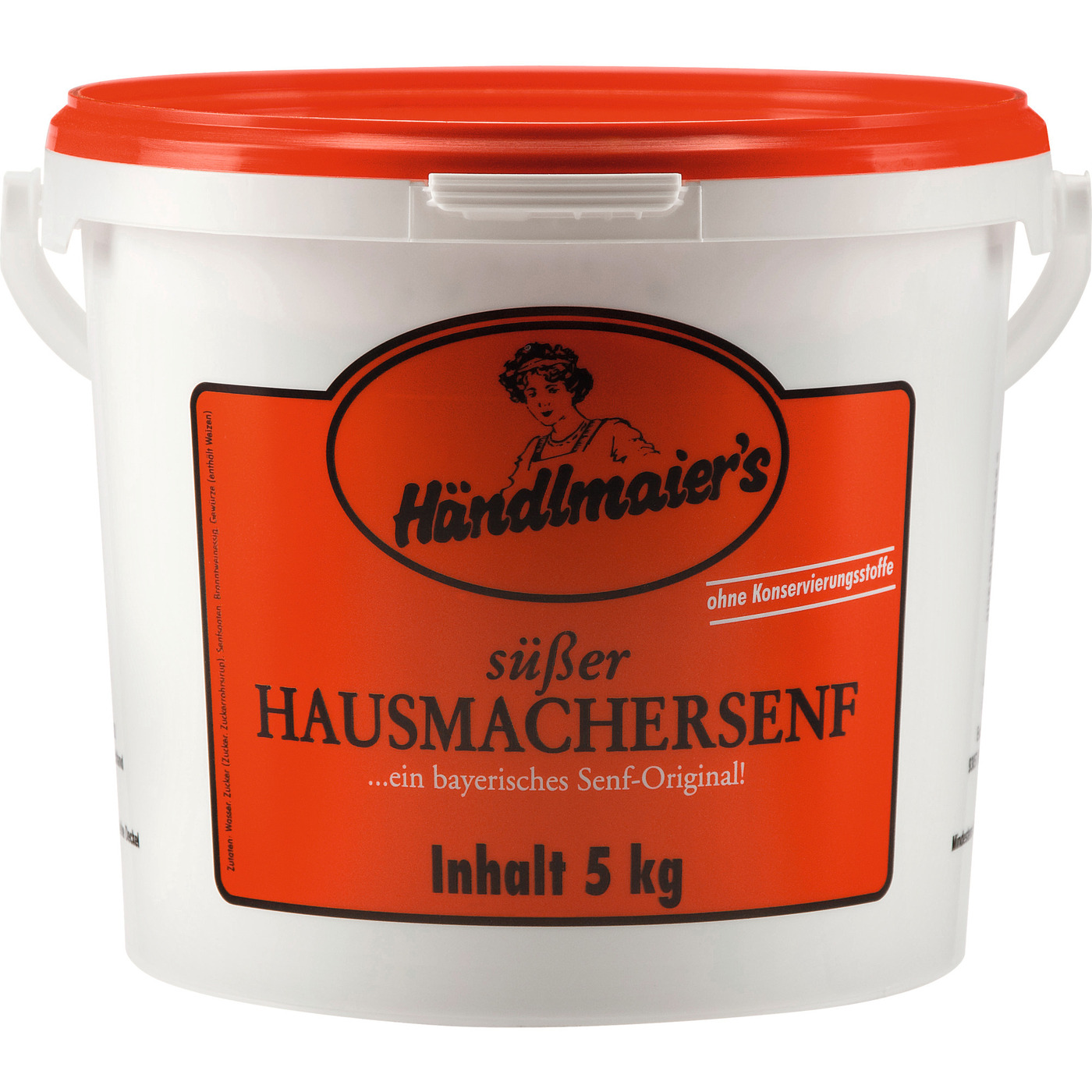 Transgourmet Österreich - Händlmaier Hausmachersenf süß Eimer 5 kg