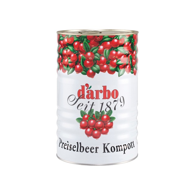 Transgourmet Österreich - Darbo Preiselbeer Kompott Fruchtanteil 62 % 4 ...