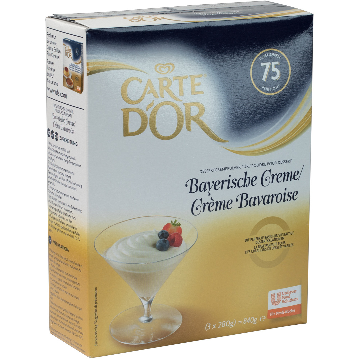 Transgourmet Österreich - Carte D&amp;#39;or Bayerische Creme 3 x 280 g
