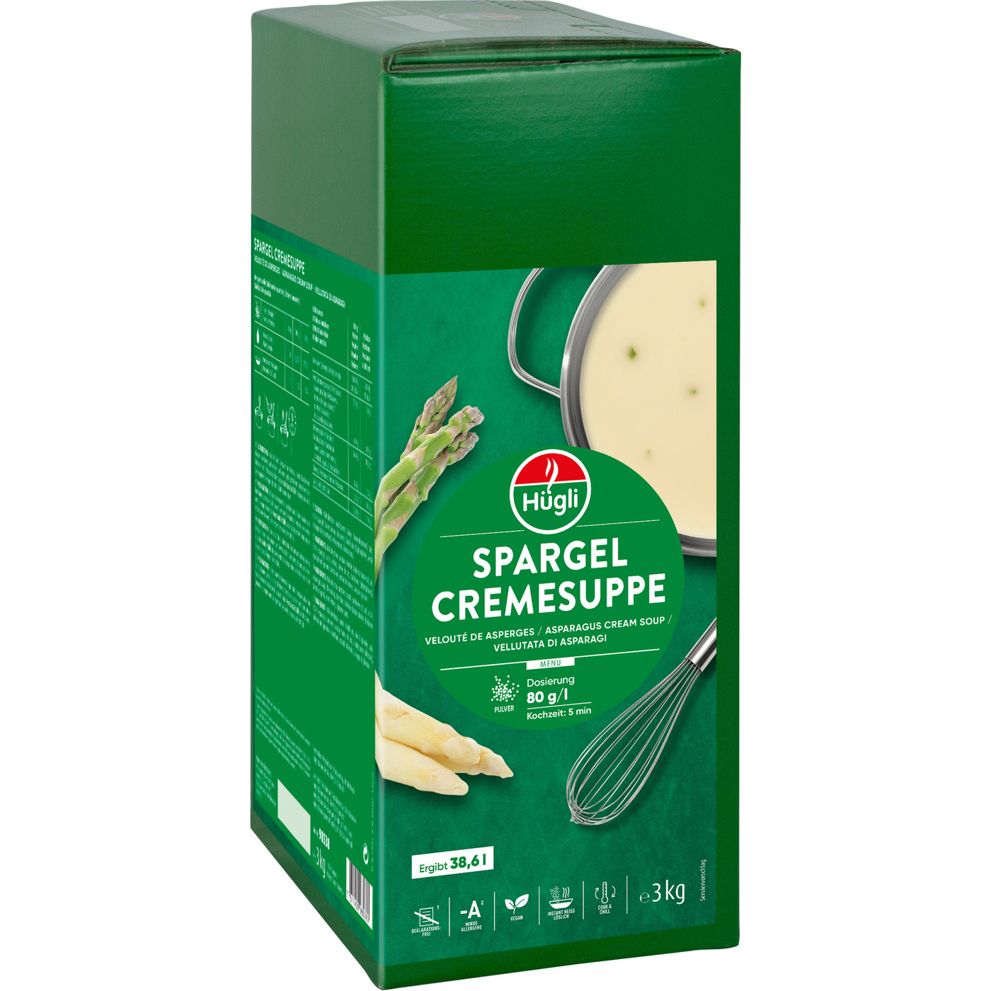 Transgourmet Österreich - Hügli Spargelcremesuppe Classic 3 kg