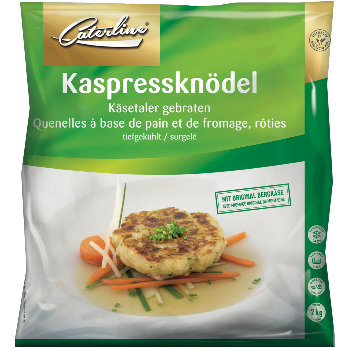 Transgourmet Österreich - Caterline Käsetaler Kaspreßknödel tiefgekühlt ...