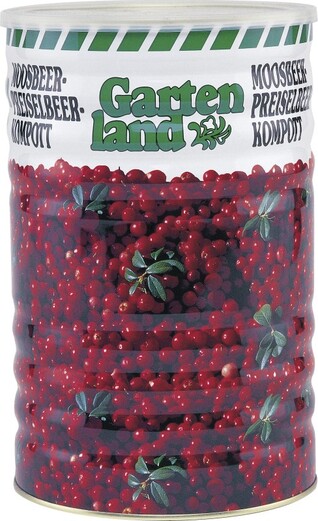 WEDL - BESTELLPORTAL - Gartenland Moosbeer-Preiselbeer Kompott 4,6 kg WEDL - BESTELLPORTAL - Gartenland Moosbeer-Preiselbeer Kompott 4,6 kg