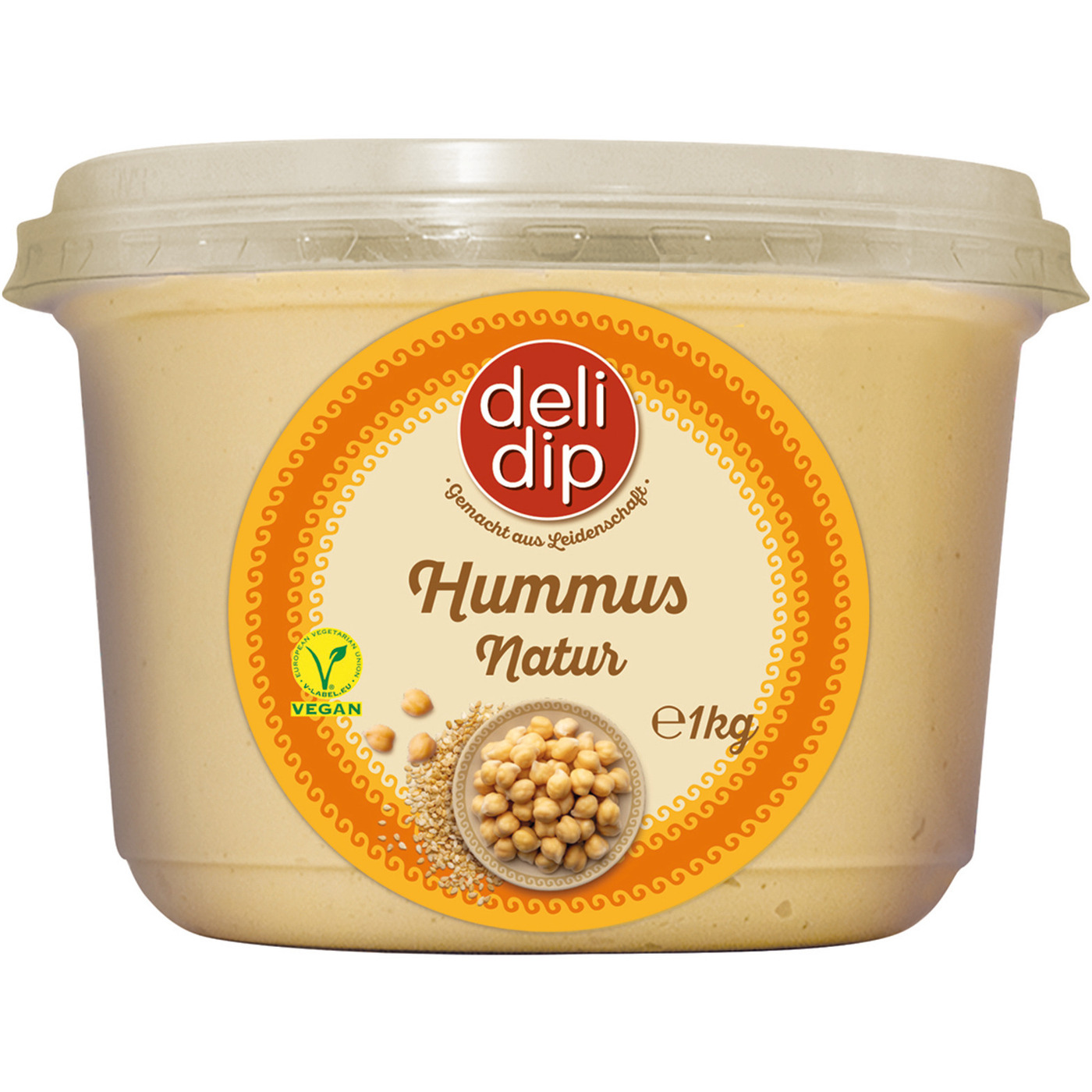 Transgourmet Österreich deli dip Hummus natur 1 kg
