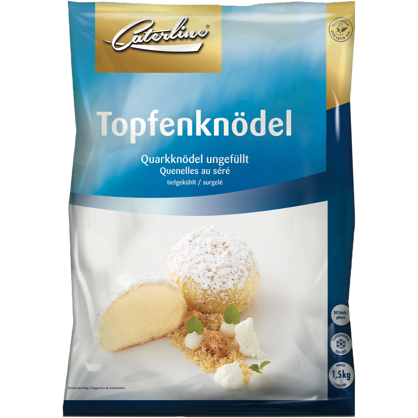 Transgourmet Österreich - Caterline Topfenknödel ungefüllt tiefgekühlt ...