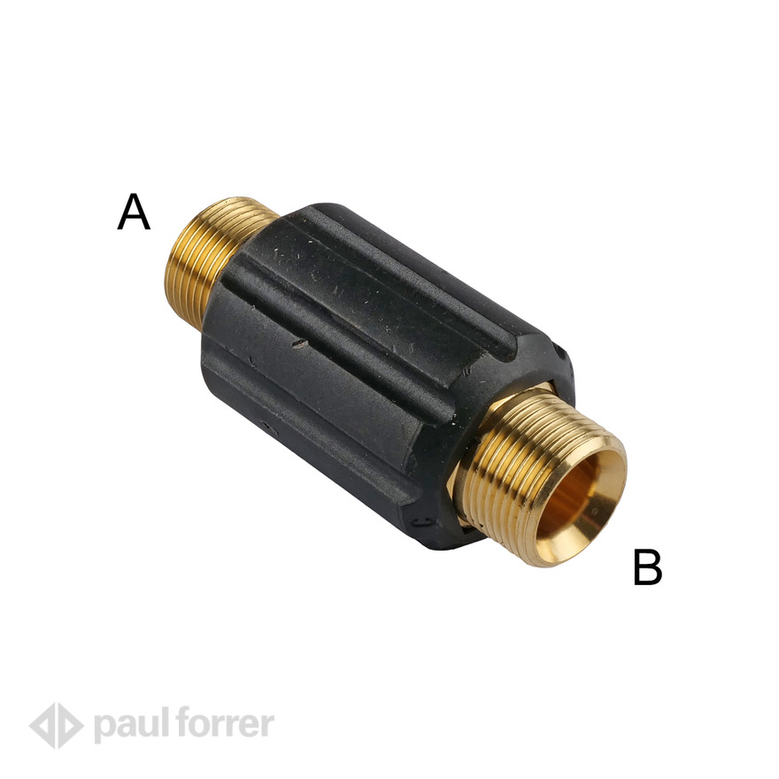 Paul Forrer AG - Handverschraubung M22x1.5 Ø 14 mm – AG / AG