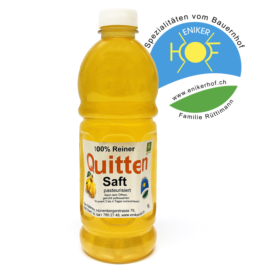 Reust Online-Shop - EH Quittensaft 100% past. 1 Liter