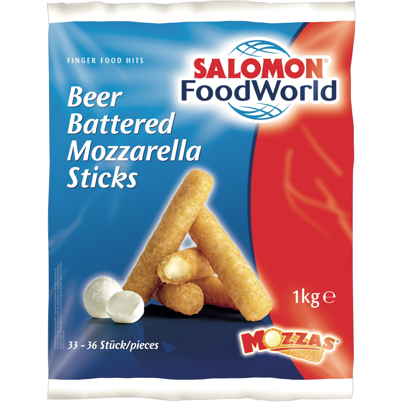 Transgourmet Österreich - Salomon Beer Battered Mozzarella Sticks ...