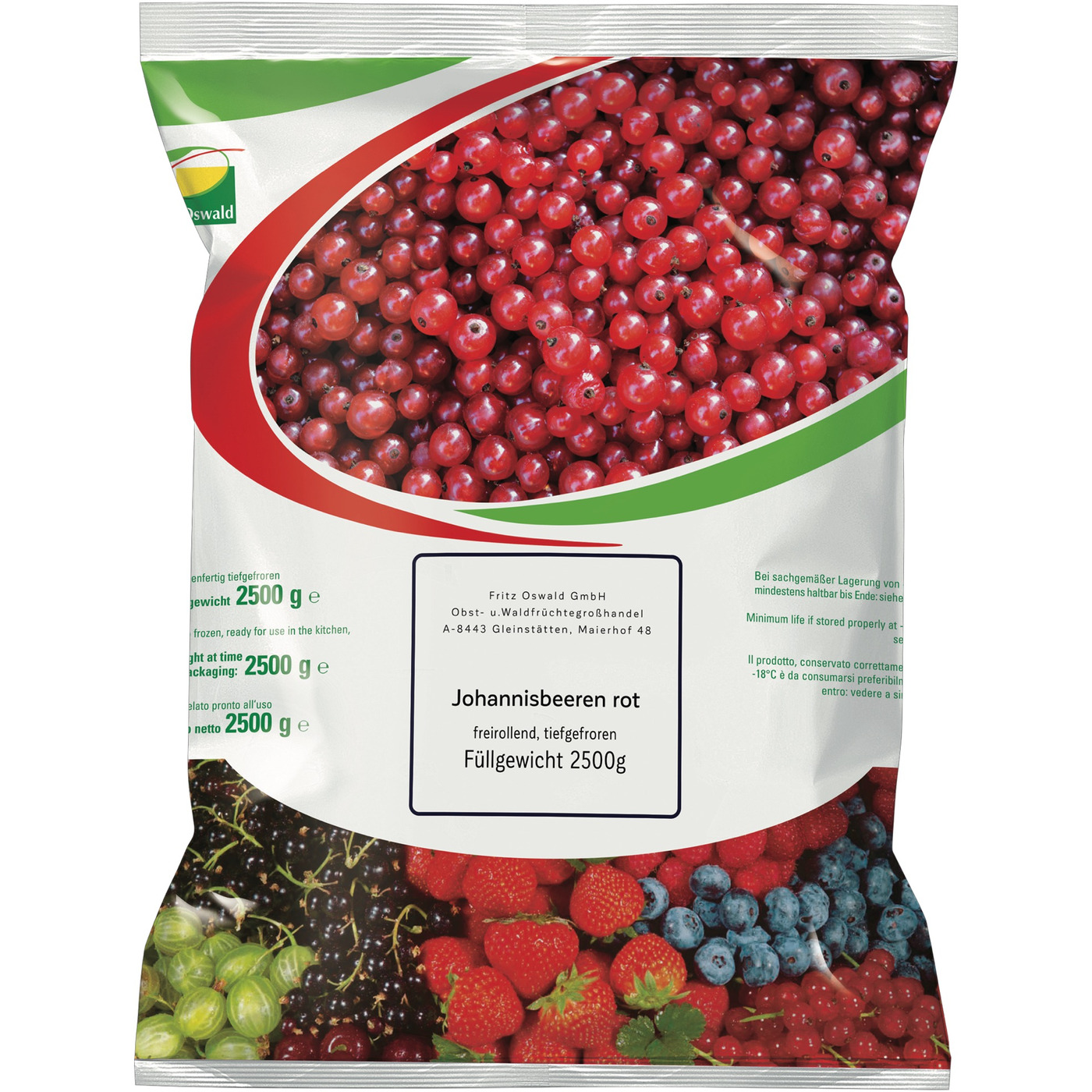 Luca-S Kreuzstichset „Rote Johannisbeeren I“ – Fertige Größe 49,5 X 22,5 Cm, Inkl. Stoff, Garn, Nadel & Anleitung