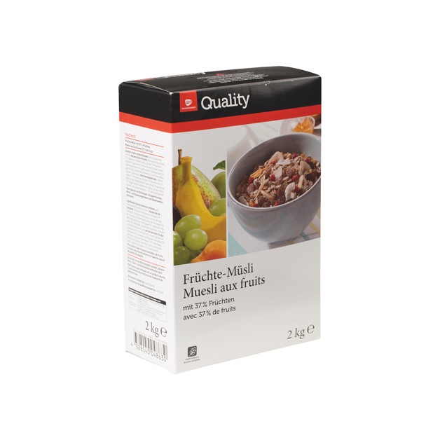 Transgourmet Österreich - Quality Früchte Müsli 2 kg
