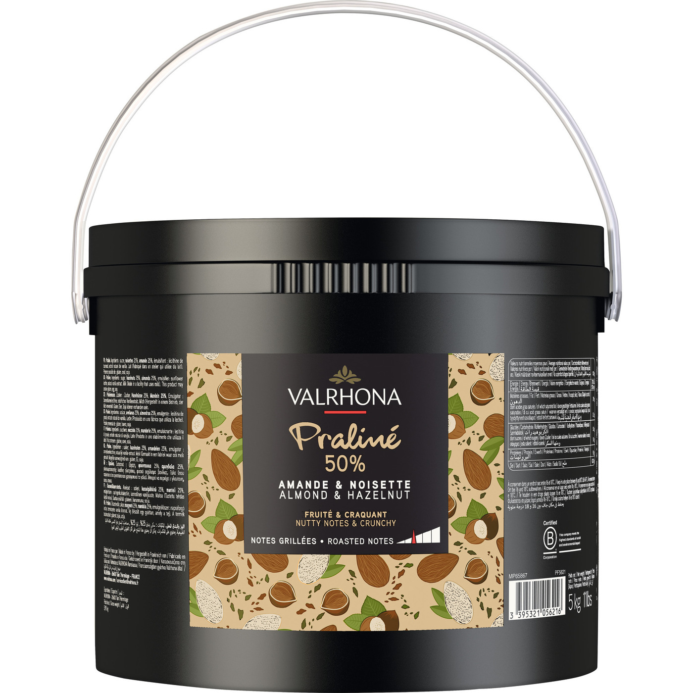 Transgourmet Österreich - Valrh. Pralinenm. knusp. Nuss/Mandel 5kg