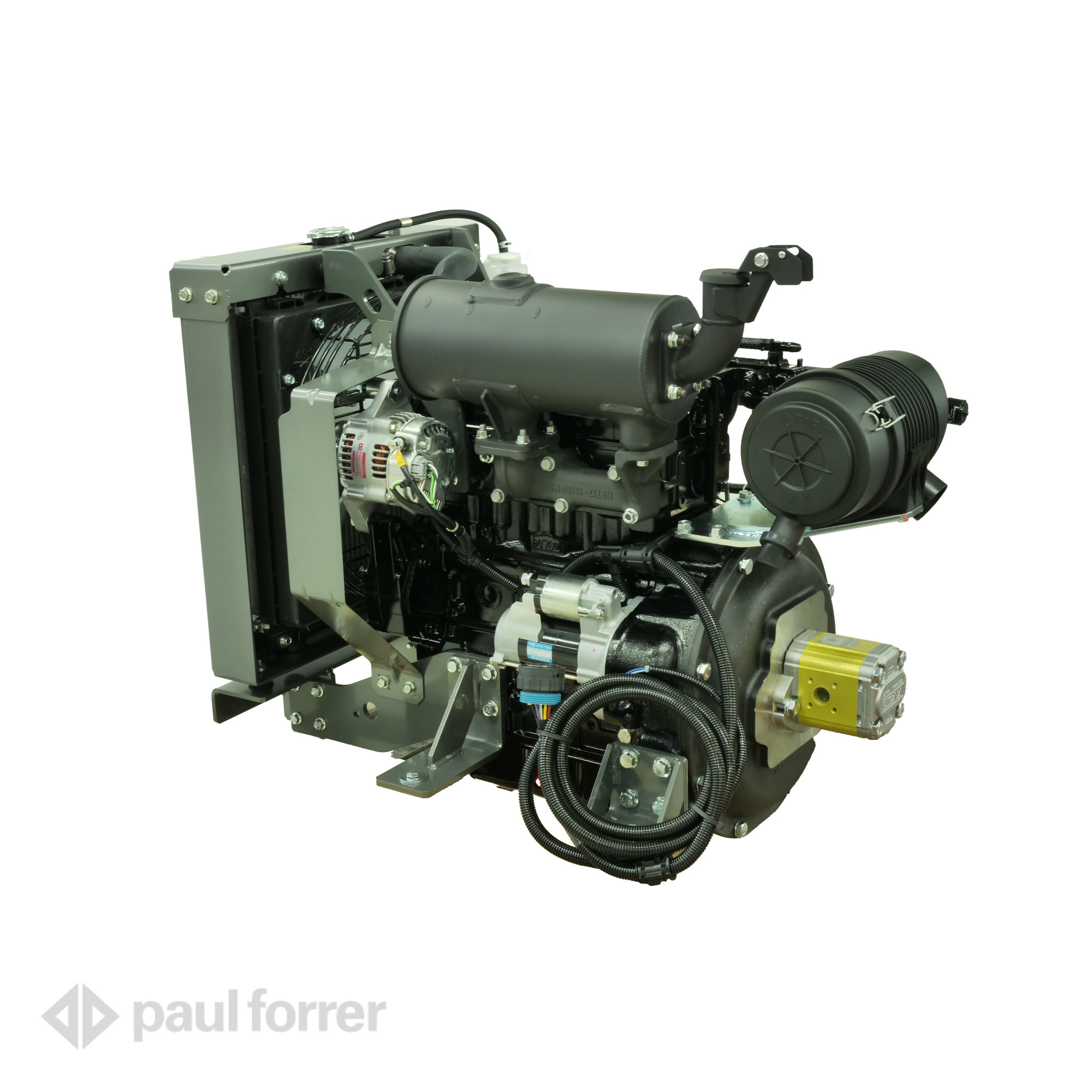 Paul Forrer AG - Moteurs diesel Power-Pack 16.9 kW YANMAR avec pompe ...