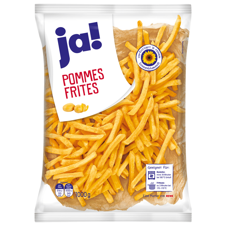 Reisige Online Shop Pommes Frites Wellenschnitt JA 10x1000g
