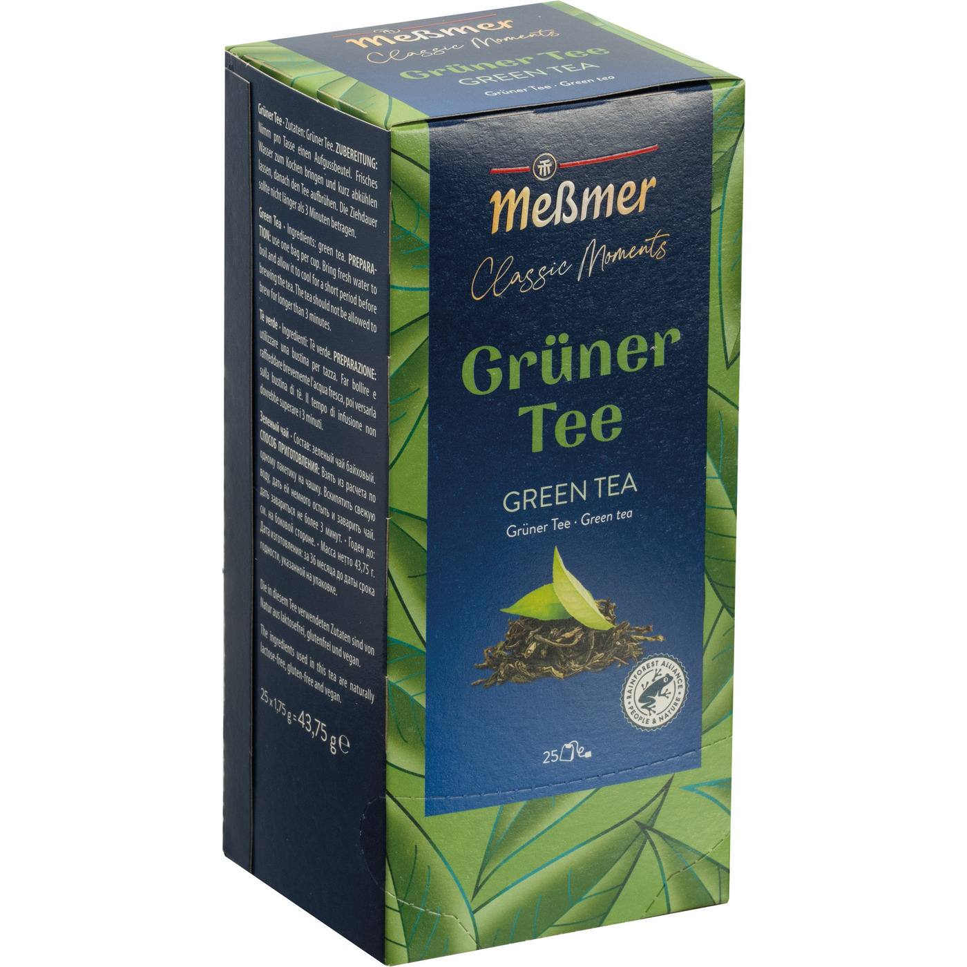 Transgourmet Österreich - Messmer Classic, Grüner Tee 25er