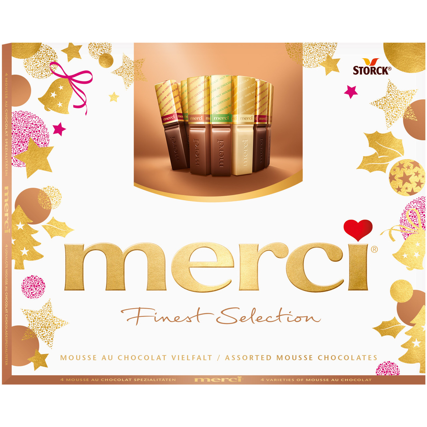 Transgourmet Österreich - Storck Merci Finest 210g, Mousse au Cho.