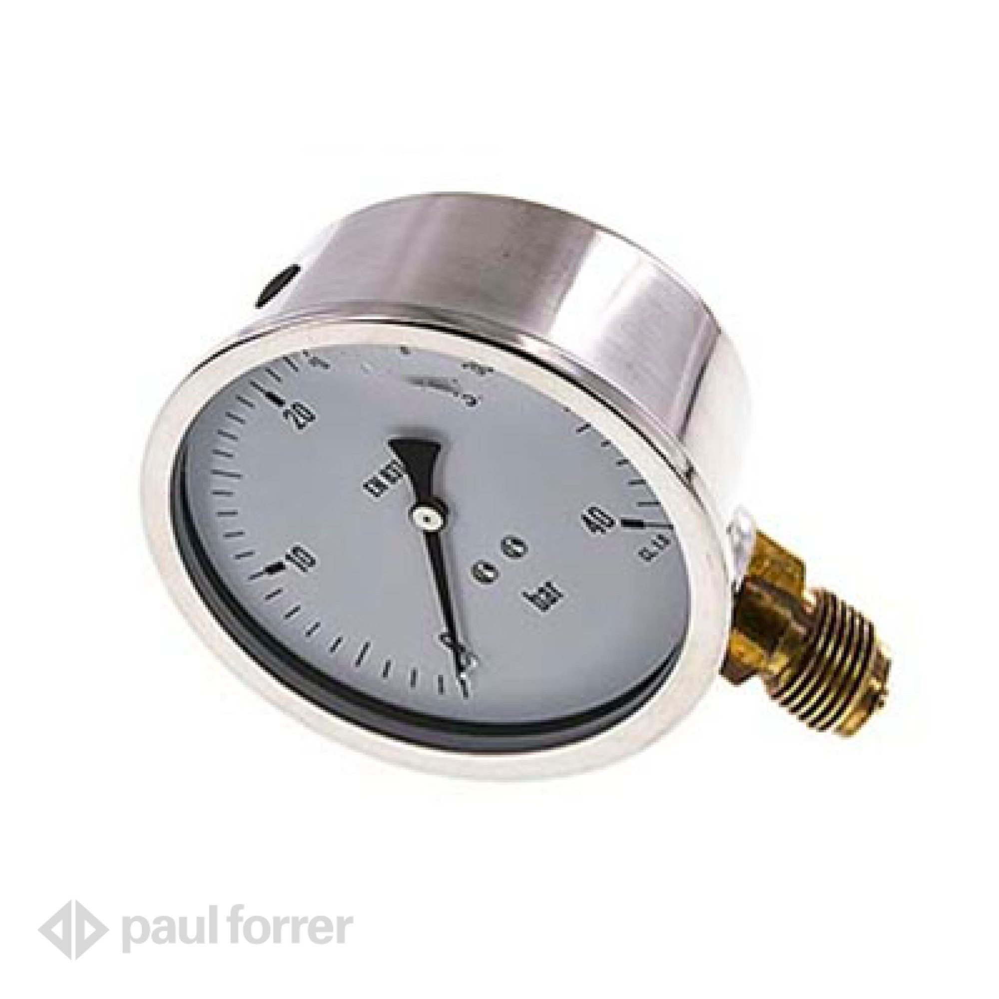 Paul Forrer AG - Manometer Ø 100 mm, G1/2