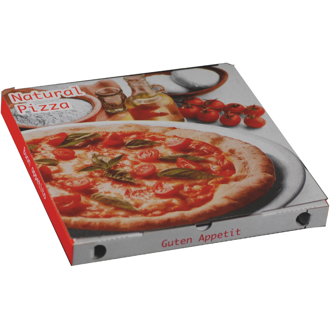 In Welchen Müll Gehört Pizzakarton Transgourmet Österreich - Pizzakarton Natural bedruckt, 32,5 x 32,5 x 3