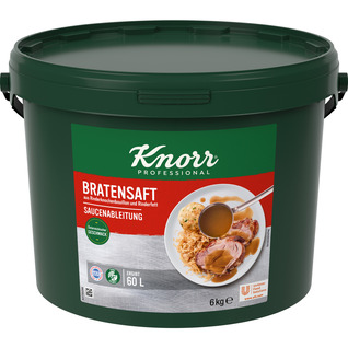 Knorr Klarer Bratensaft Mit Rindfleischextrakt 1 Kg