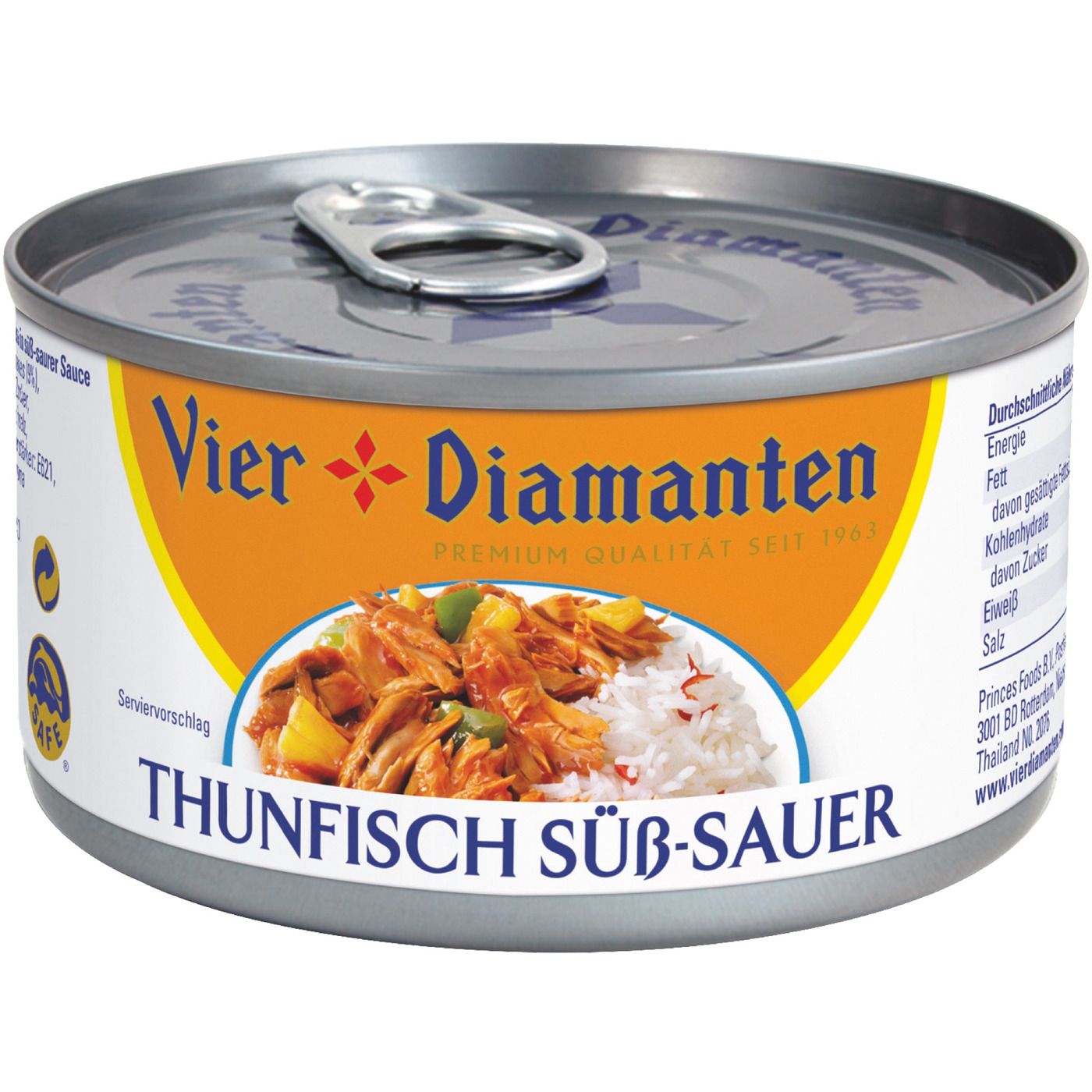Transgourmet Österreich - 4-Diamanten Thunfisch süß sauer 185 g