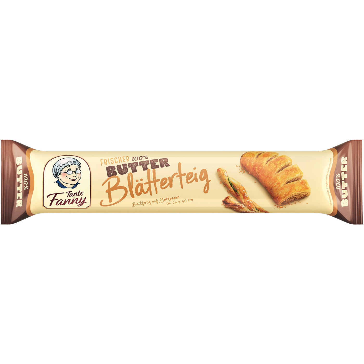 Transgourmet Österreich - Tante Fanny Blätterteig 100% Butter frisch 280 g