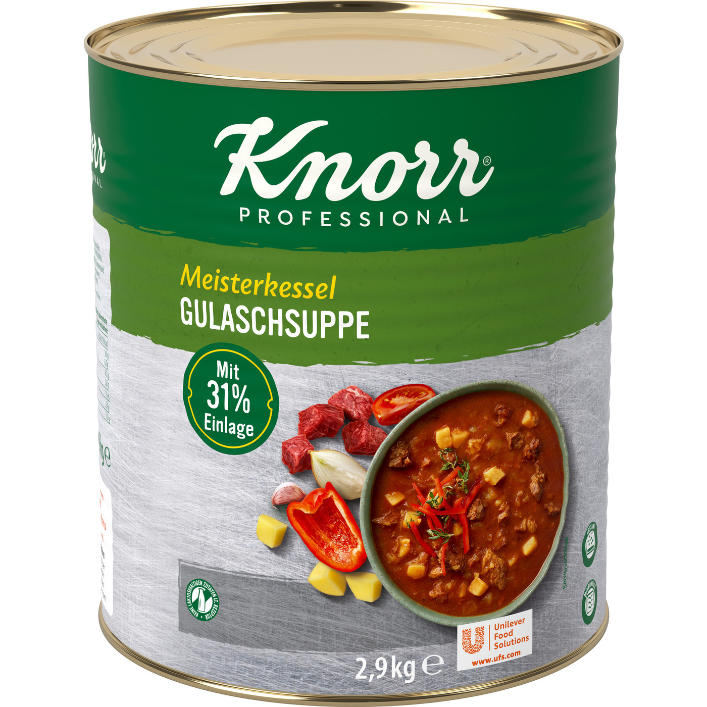 Transgourmet Österreich - Knorr Meisterkessel Gulaschsuppe 2,9 kg