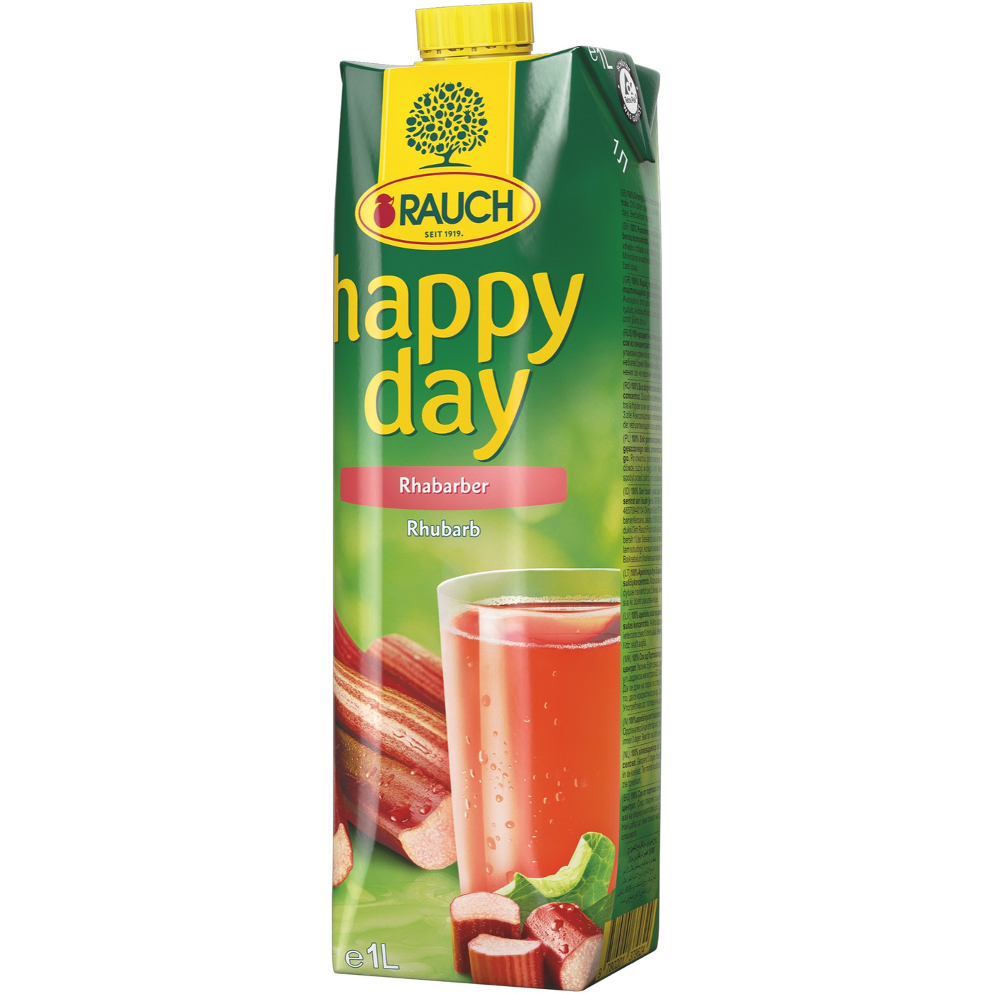 Transgourmet Österreich - Happy Day Rhabarber 1 l Tetra