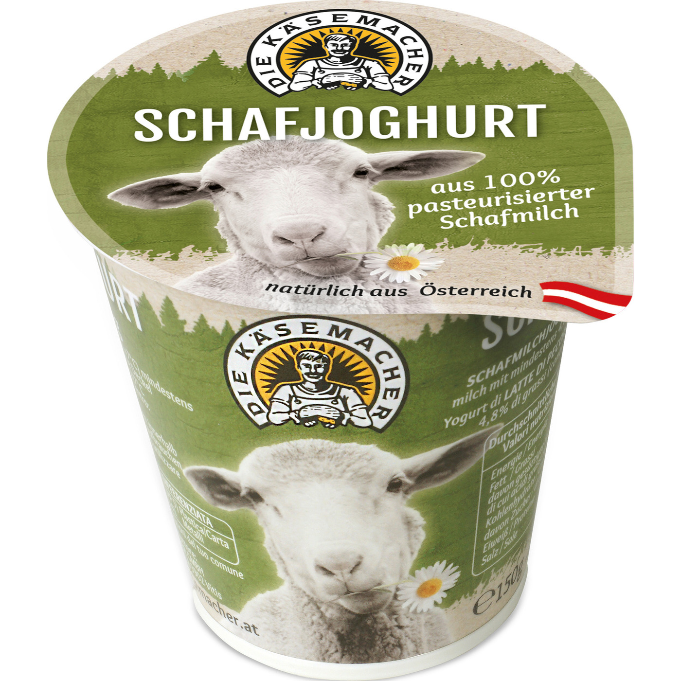Transgourmet Österreich Käsemacher Schafmilchjoghurt 150 g