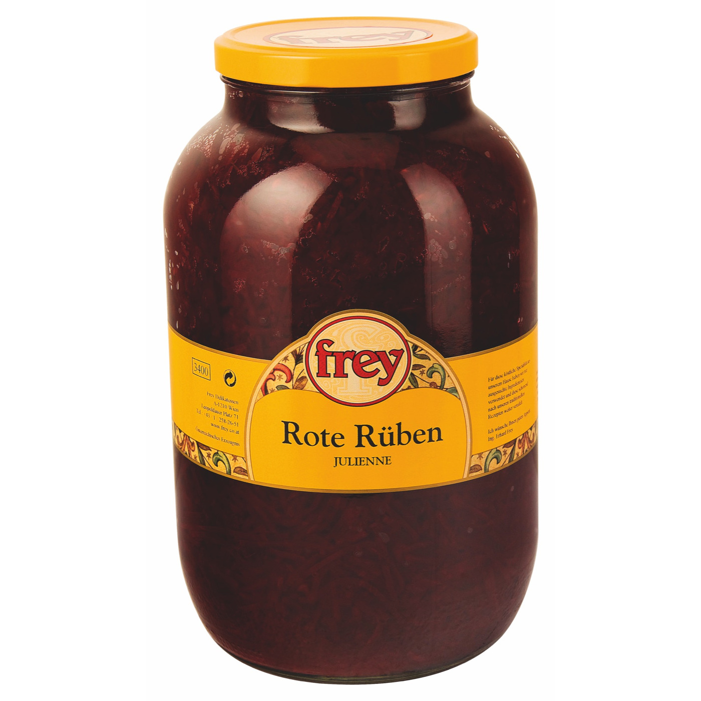 Transgourmet Österreich - Frey Rote Rüben Salat Julienne 3,4 l