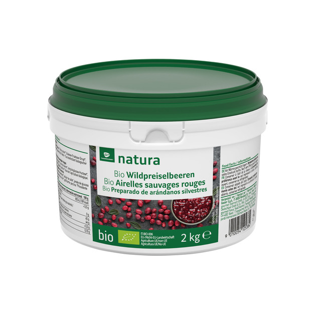 Transgourmet Österreich - Natura Bio Wildpreiselbeeren F50% 2kg