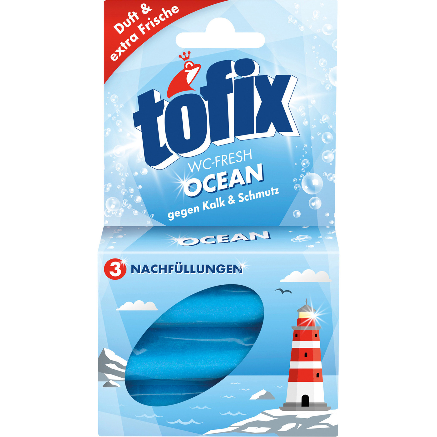 Transgourmet Österreich - Tofix WC Stein Nachfüllung Ocean 3 Stk.