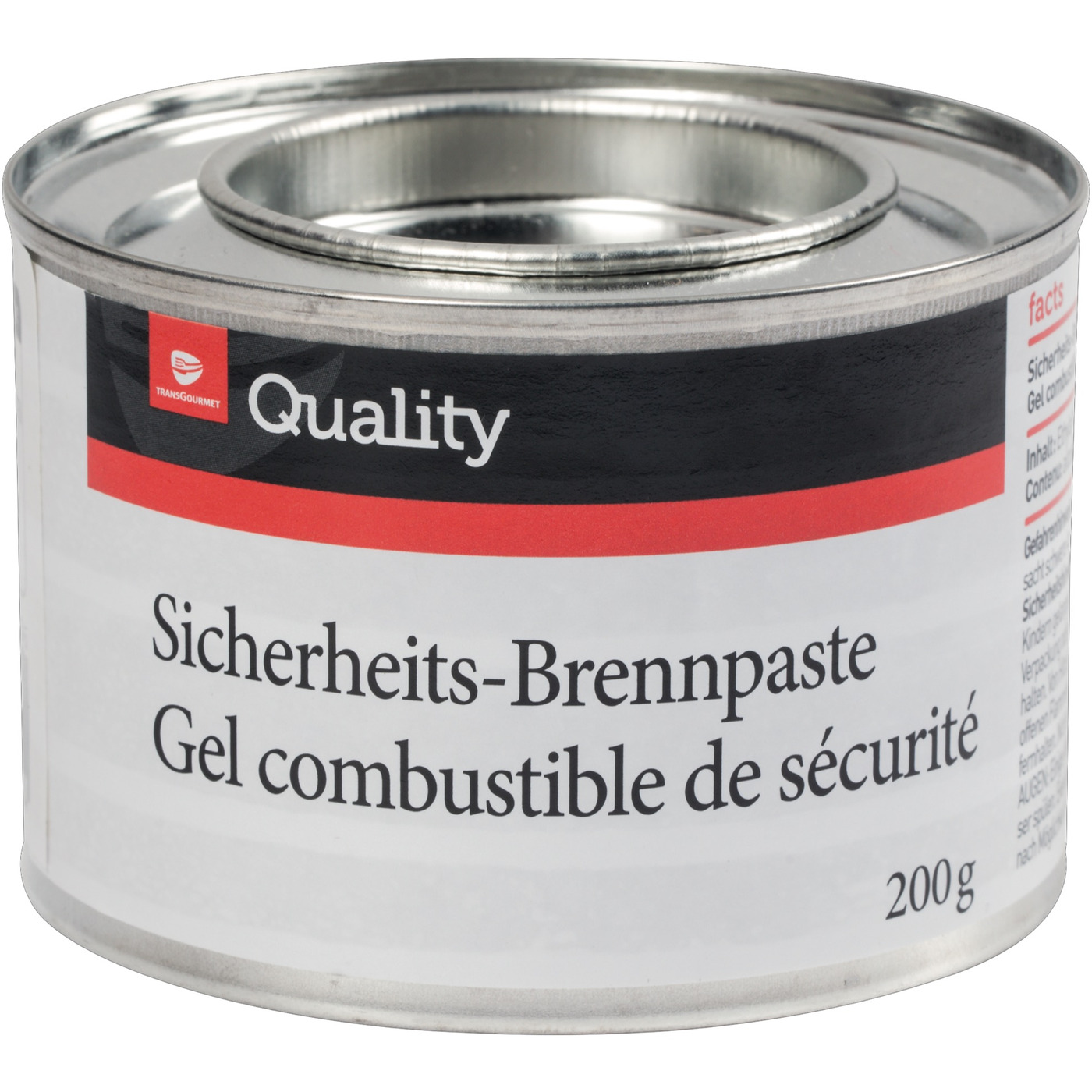 Favorit 1810 Brennpaste – 200 G Dose, Rußfrei Aus Reinem Alkohol Für Fondue, Heiße Steine Und Warmhalteplatten