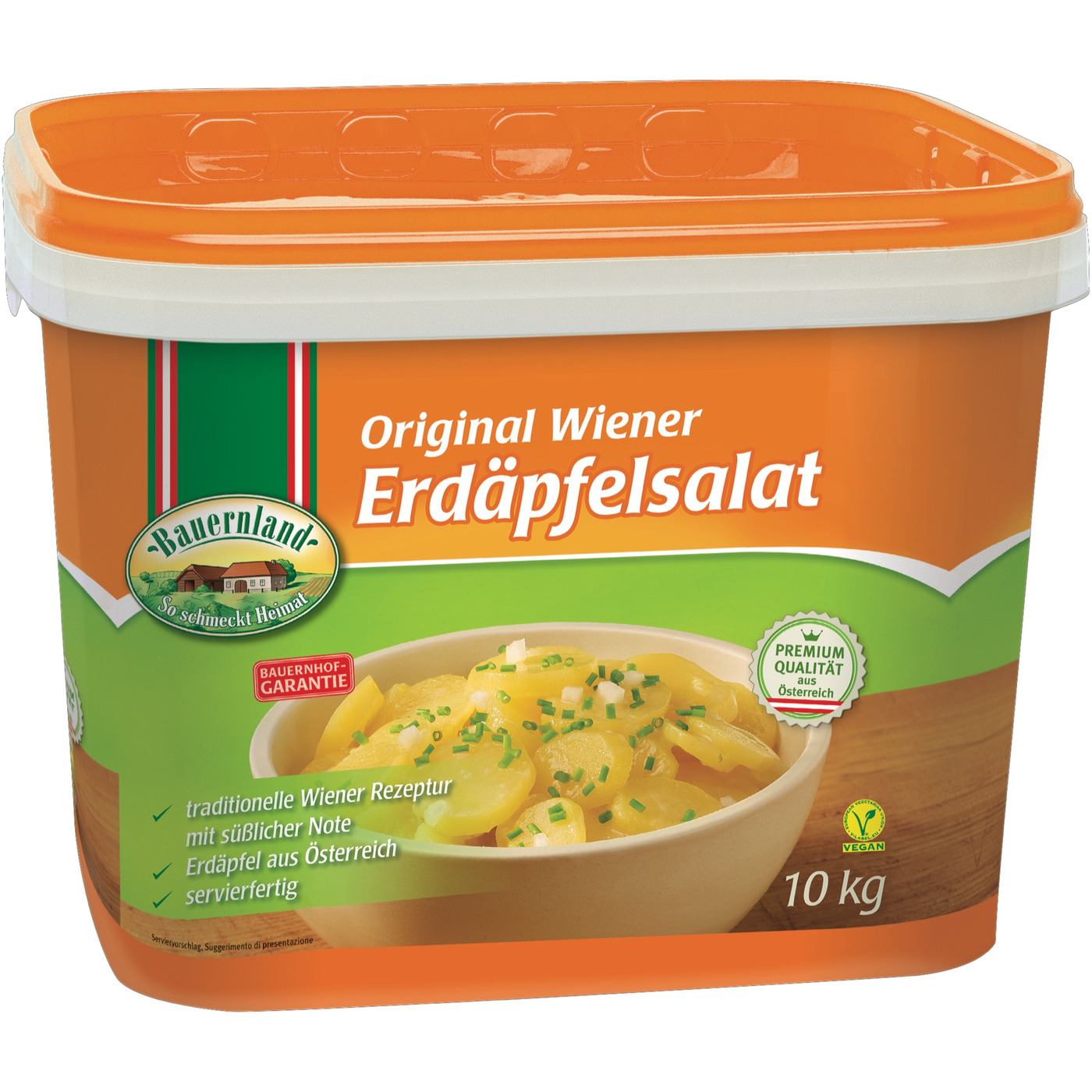 Transgourmet Österreich Bauernland Kartoffelsalat Wiener Art 10 kg