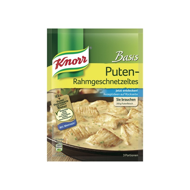 Transgourmet Österreich - Knorr Basis Putenrahmgeschnetzeltes