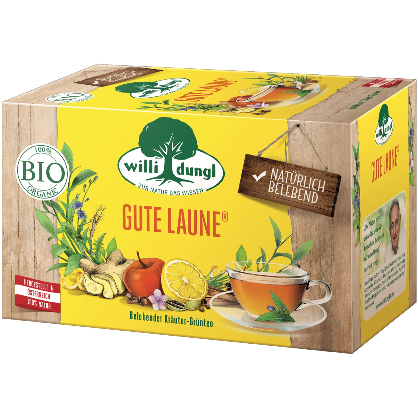 Transgourmet Österreich - Willi Dungl Bio Tee Gute Laune 20 er